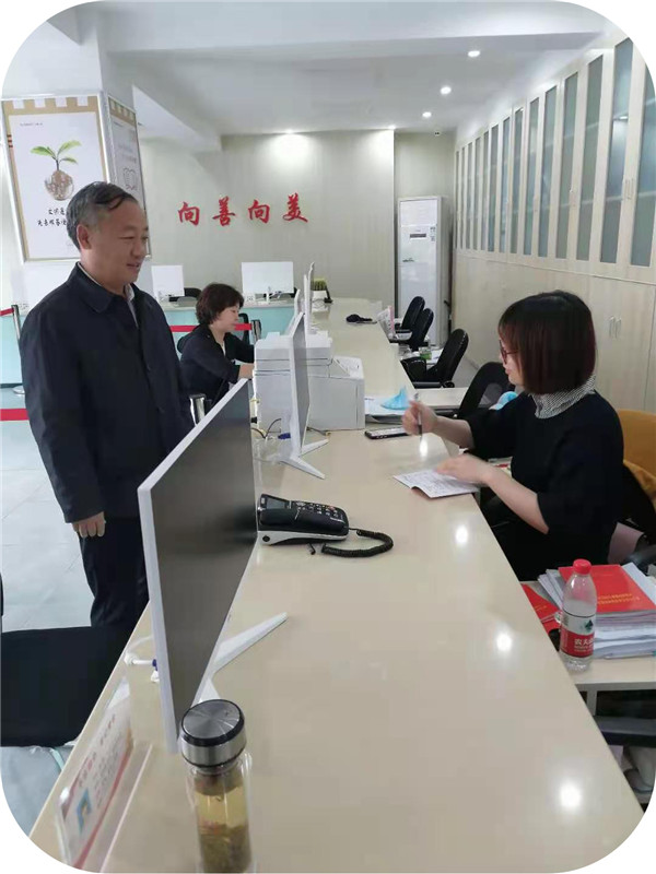 副院長(zhǎng)孟興敏下沉北門社區(qū)